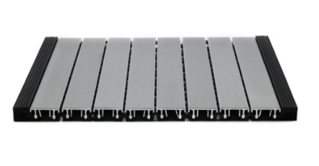 Aluminum alloy floor mat