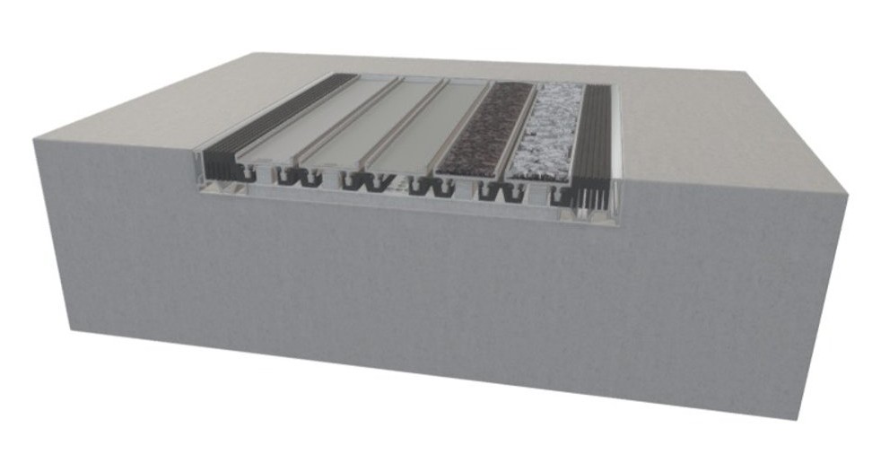 Aluminum alloy floor mat