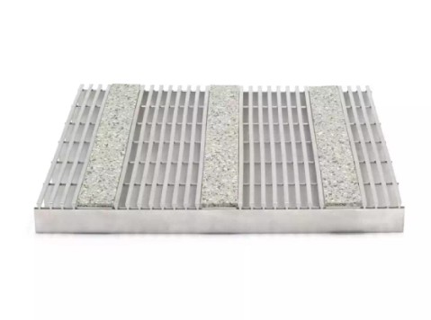 Stainless steel floor mats